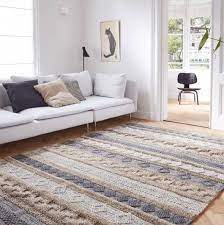 wollen vloerkleed flatweave structuur grijs vloerkleed woonkamer vloerkleed vloerkleed grijs wit