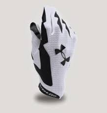 under armour ua highlight white black skill football gloves