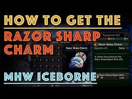 Definitely pulled on my heart strings when i first saw it. How To Get The Razor Sharp Charm Honey Hunters World
