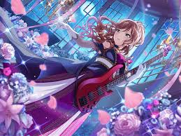 Rinko shirokane /, featuring yukina minato in her roselia outfit, series: Bandori Party On Twitter Following Dreamfes Our Next Gacha Will Be Hesitant Alternatives The Featured 4 Cards For This Permanent Banner Will Be Cool Rinko Amp Lisa ãƒãƒ³ãƒ‰ãƒª