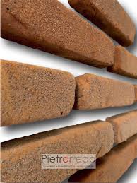 Live stone propone i mattoni ecologici per rivestimenti interni ed esterni faccia a vista. Rivestimento In Cotto Antiche Mura Listelli In Mattone Rosso Anticato Per Muri Prezzi