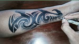 Cara mudah membuat tatto temporer sendiri tato keren dari pulpen. Cara Membuat Tato Dari Pulpen Diy Youtube