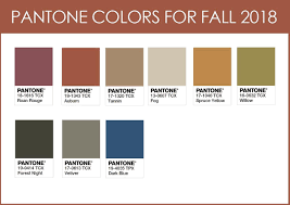 image result for fall 2018 pantone pantone color chart