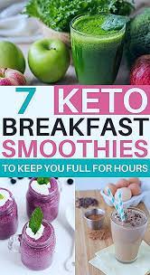 7 Einfache Keto Smoothie Rezepte Die Sie Lange Satt Halten Avocado Fruhstuck Keto Keto Smoothie Recipes Keto Breakfast Smoothie Breakfast Smoothie Recipes