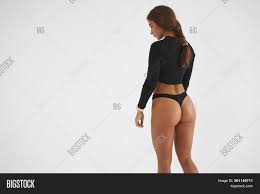 Brunette anica takes a nice creampie. Back View Sensual Image Photo Free Trial Bigstock