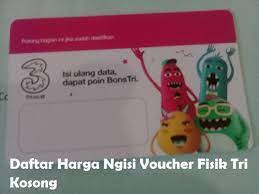 2 kumpulan kode voucher tri terbaru gratis internetan. Daftar Harga Ngisi Voucher Fisik Tri Kosong Telusur Reload