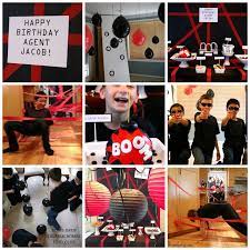 Michelle Paige Spy Party Secret Agent Birthday Operation Spy Kids Party Spy Birthday Parties Secret Agent Party