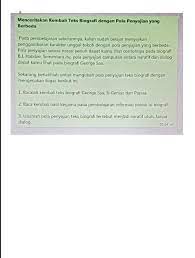 Maybe you would like to learn more about one of these? Bagaimana Pola Penyajian Teks Biografi Tersebut Pigura