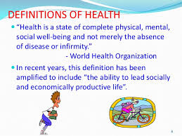 A healthy person can keep earning money so always put your health ahead of your financial needs. Concept Of Health And Disease