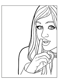 People lacking a sense of humor are encouraged to choose from the many coloring page themes linked below. Hannah Montana Coloring Pages Books 100 Free And Printable