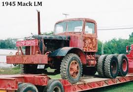 Image result for Mack Red 1945 Truck