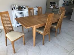 Not all items shown are stocked and most can be custom ordered in your choice of fabric, leather or finish. Dining Table And Chairs From Marks And Spencer Extendable For Sale In Newcastle Dublin From Non1234