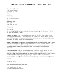 Writing a cover letter is often the most dreaded part of the job search and application process. Free 7 Sample Teaching Cover Letter Templates In Ms Word Pdf