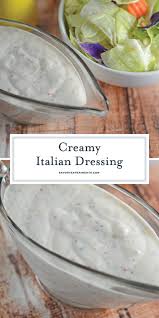Creamy Italian Dressing A Creamy Zesty Italian Dressing That You Will Fall In Love W Zesty Italian Dressing Homemade Italian Dressing Italian Dressing Recipes