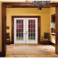 Stain Grade Trim Around White French Doors Google Search French Doors French Doors Interior Commercial Interior Doors