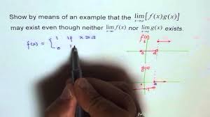 The first, which shows that the limit does exist, is if the graph has a hole in the line, with a point for that value of x on a different value of y. Limit Of Products Exist Even If Limit Do Not Exist Youtube