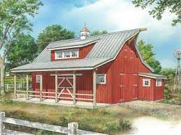 Our barn kits have significant benefits and cost savings over traditional wood barn construction. Barn Plans Stable Plans The Garage Plan Shop