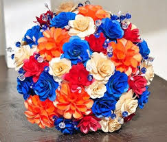 Orange wedding bouquet color inspiration brown blue | orange wedding bouquets. Wedding Flowers Red Orange Wedding Flowers