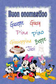 Buon Onomastico Giuseppe Pina Pino Buon Onomastico Onomastico Immagini Di Buon Compleanno
