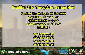 Prediksi Jitu Malaysia 10 Juli 2019 Sosial4d Malaysia Mainan Singapura