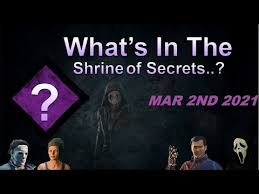 Dead by daylight promo codes february 2021: Dbd Shrine Of Secrets 2021