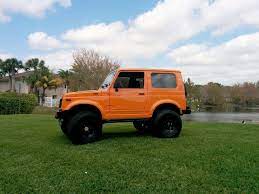 Orange Suzuki Samurai Suzuki Samurai Suzuki Samurai