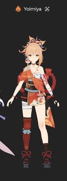 The current leaks surrounding yoimiya in genshin impact are interesting, given that they're according to u/deweweewewe on the genshin impact leaks reddit, here are some details of. E6t98jdavjjkjm