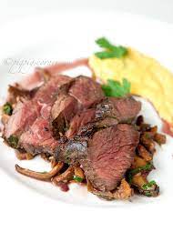 Grilled Kangaroo With Balsamic Mushrooms Because I Felt This Board Was Sorely Lacking In Grilled Kangaroo Recipes Raw Food Recipes Aussie Food Kangaroo Recipe