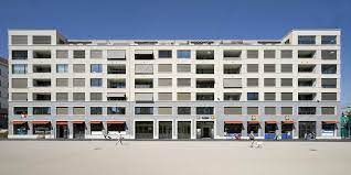 neubau 154 mietwohnungen 4 000 m2 gewerbeflache uberbauung gebaude fassade