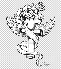 With the easter holiday quickly approaching, this seemed like the perfect time to do this art lesson. Old School Tattoo Memorial Cross Drawing Cross Tattoo Hand Monochrome Vertebrate Png Klipartz