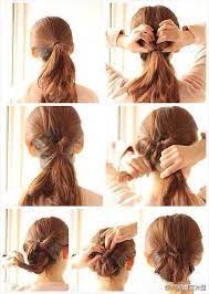 Easy Way To Make A Nice Hair Style If You Have Long Hair All You Need Is A Rubber Band Hair Styles Hair Beauty Long Hair Styles