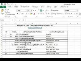 Download Terbilang Microsoft Excel Merupakan Rumus Terbilang Automatis Yang Digunakan Pada Microsoft Excel 2007 2010 2013 2016 Bahk Microsoft Excel Microsoft