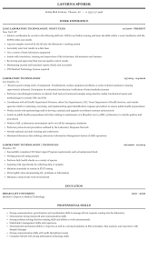 Your modern professional cv ready in 10 minutes‎. Laboratory Technologist Resume Sample Mintresume