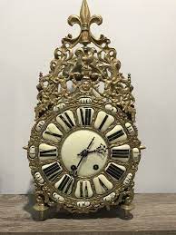 French Brass Lantern Clock 19thc Antique Clocks Clock Antiques