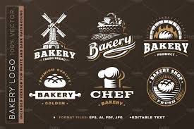 Bakery Logo Set Logo Set Bakery Logo Bakery Logo Design