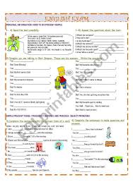 This Is A Practice Worksheet I Have Made For My Students There Are Three Pages With Plenty Of Exercises Personal Inform Grammar Worksheets Worksheets Grammar