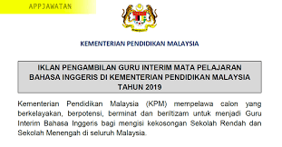 Sebenarnya bukanlah tidak boleh terima teguran, tetapi kaedah teguran itu yang tidak kena. Permohonan Adalah Terbuka Kepada Semua Orang Awam Yang Berminat Mengikuti Program Interim Bahasa Inggeris Dan Akan Dibuka Bermula Pada 15 Februari 2019 Appjawatan Malaysia