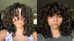 However, with curly bangs, it is easier to achieve your desired results by cutting hair totally dry. How To Trim Curly Bangs Best Tips And Trcks From A Cosmetologist Youtube