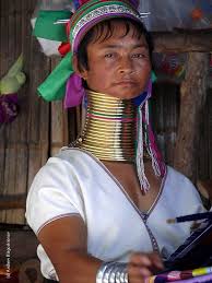They use copper coils to stretch the neck to the desired length. Neck Rings Tribe Novocom Top
