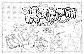 Hawaii Coloring Pages Coloring Pages Flag Coloring Pages Tree Coloring Page
