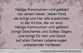 Kommunionssprüche Glückwünsche Und Sprüche Zur Kommunion