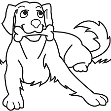 Black and white images of dogs for coloring, 100 coloring pages! Free Printable Dog Coloring Pages For Kids Coloring Home