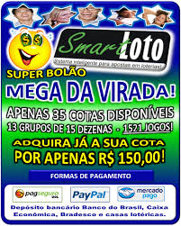 O maior prêmio da mega sena, excluindo os prêmios do sorteio especial mega da virada, foi sorteado em novembro de 2015. Smartloto Sistemas Inteligentes Para Todas As Loterias Super Bolao Smartloto Mega Sena Da Virada 2013 2014 Grupo 002