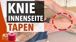 Das kinesio taping geht ursprünglich auf den chirotherapeuten kenzo kase zurück, der die methode in den 70er jahren in japan entwickelte. Knie Tapen Anleitung Innenband Knie Richtig Tapen Kinesiologie Tape Knie Innenband Youtube
