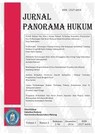Kantor wilayah kementerian hukum dan hak asasi manusia : Politik Hukum Dan Ham Kajian Hukum Terhadap Kewajiban Pemenuhan Dan Perlindungan Hak Asasi Manusia Dalam Konstitusi Indonesia Jurnal Panorama Hukum