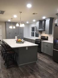 Our nova light grey shaker cabinets are the ideal solution for the do it yourself homeowners who are looking to upgrade their kitchen for a low price. Buy Nova Light Gray Rta Ready To Assemble Kitchen Cabinets Online
