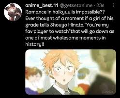 There's no guarantee that the weapon that worked first will continue working until the end. Shoyo Hinata Kin Explore Tumblr Posts And Blogs Tumgir