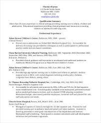Nursing student resumes differ in their need for clarity and plenty of detail. Nursing Student Resume Example 11 Free Word Pdf Documents Download Free Premium Templates