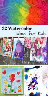 32 Easy Watercolor Painting Ideas How Wee Learn Kids Art Projects Art For Kids Preschool Art