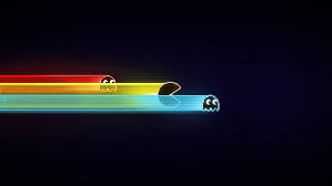 Maybe you would like to learn more about one of these? Hd Wallpaper Video Games Pac Man Mash Ups Tron Minimalism Pacman Simple Background Wallpaper Flare
